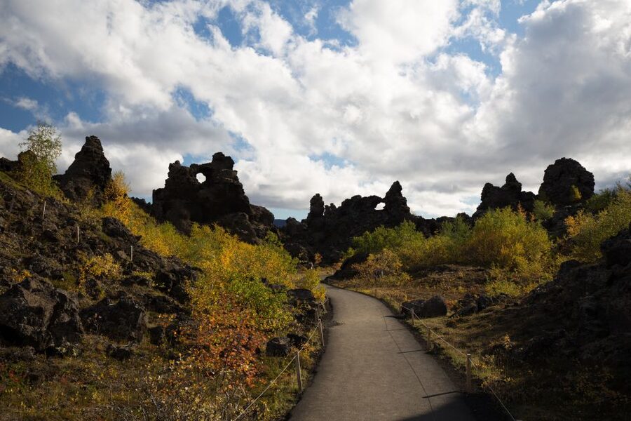 From Akureyri: Myvatn Lake, Craters, & Waterfall Tour - Skútustaðagígar and the mystery of the pseudo craters