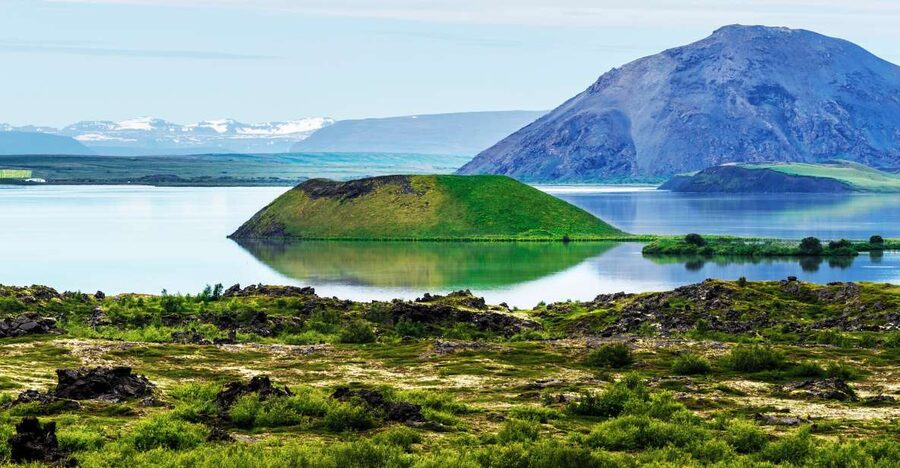 From Akureyri: Myvatn Lake, Craters, & Waterfall Tour - Goðafoss, where water meets Icelandic history