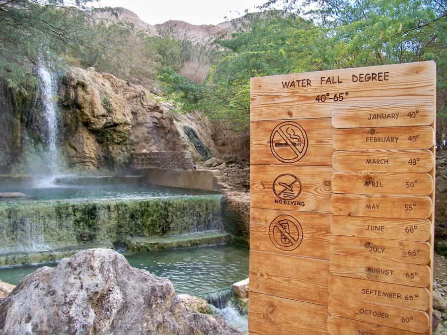 From Amman/Dead Sea: Half day tour to Ma’in Hot Springs - Arriving at Hammamat Ma’in