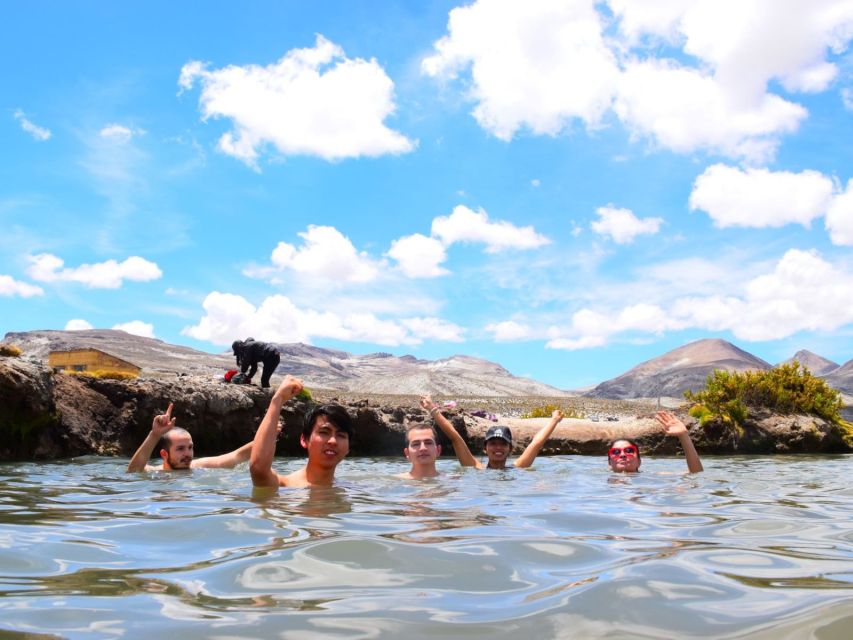 From Arequipa: Salinas Lagoon Full-Day Trip with Hot Springs - Salinas Lagoon, salt water, and flamingos
