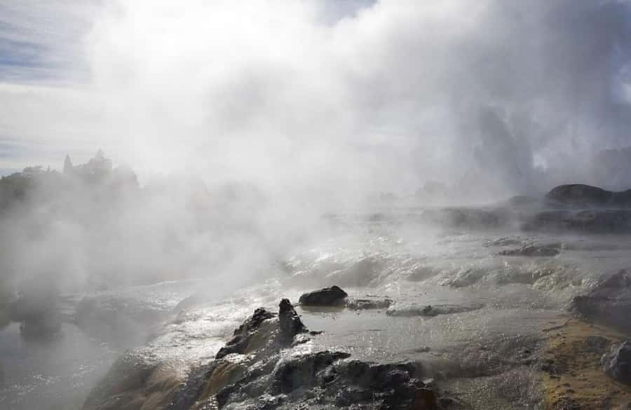 From Auckland: Rotorua Māori Village & Hot Springs with Haka - Two hours at Polynesian Spa