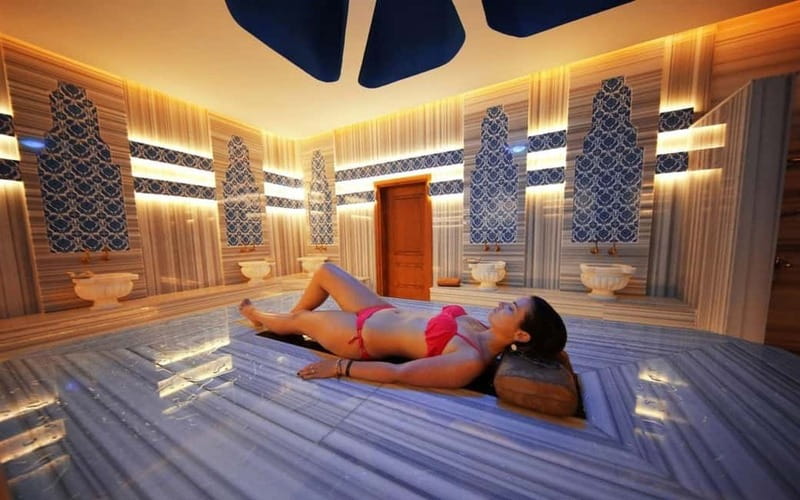 From Belek -Side: Traditional Turkish Bath (Hammam) Massage - The sauna and steam room set the pace