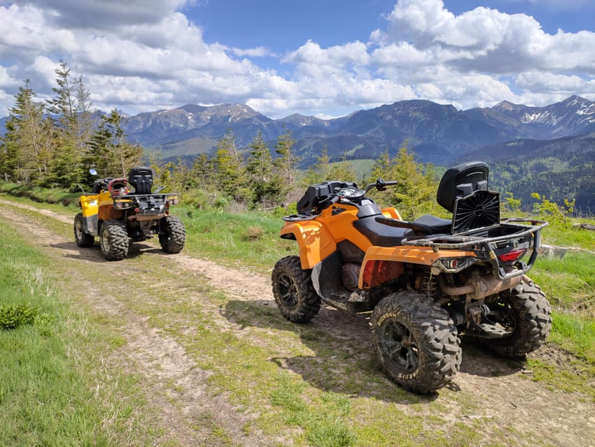 From Krakow: ATV/Snowmobile Ride, Shooting & Hot Springs - From Krakow to the foothills of the Tatras