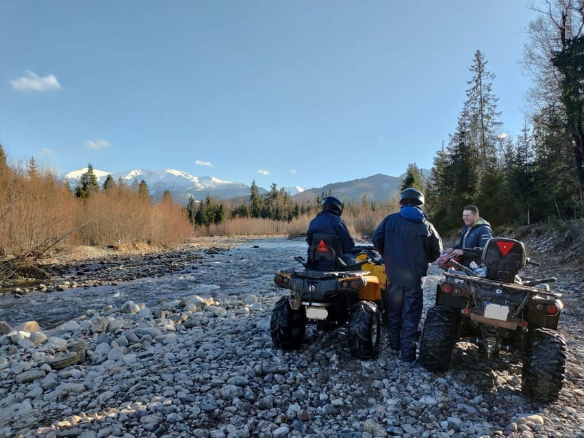 From Krakow: ATV/Snowmobile Ride, Shooting & Hot Springs - What the price really covers