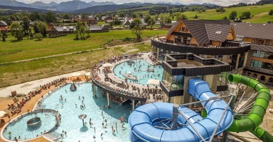 From Krakow: Chocholow Thermal Baths Ticket - Slides and family-friendly water activities