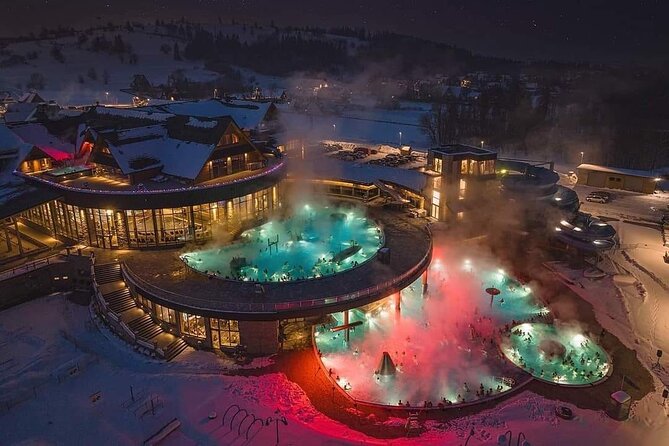 From Krakow: Chocholow Thermal Hot Springs (hotel pick up) - The 9 a.m. pickup in Krakow