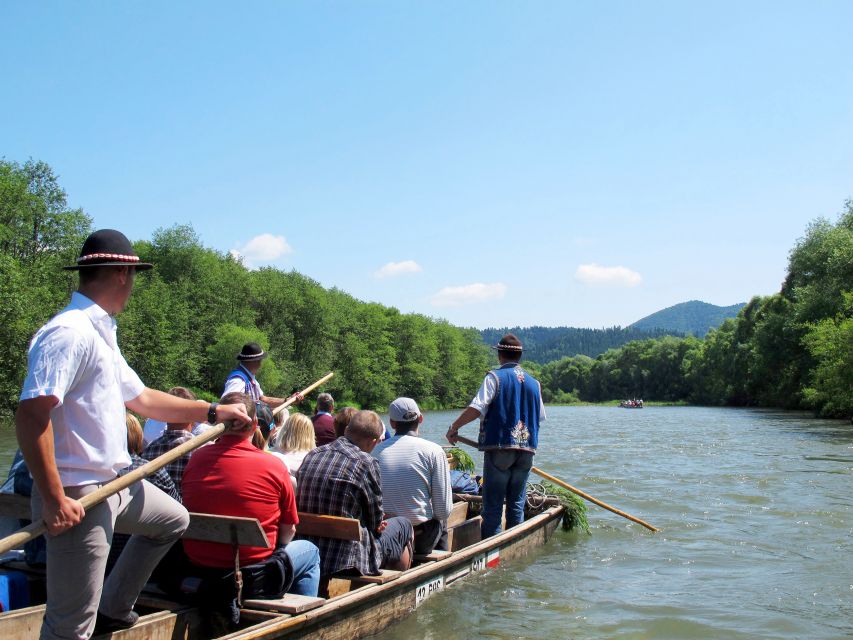 From Krakow: Dunajec River Rafting with Thermal Baths option - Pieniny National Park from the water