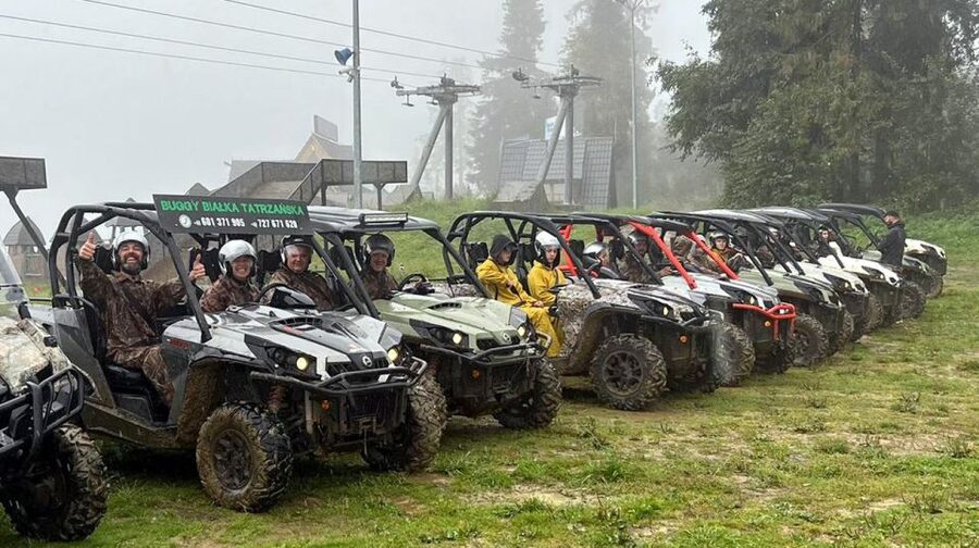 From Krakow: Off-road adventure and relax at thermal baths - Getting ready for the Can-Am quad ride