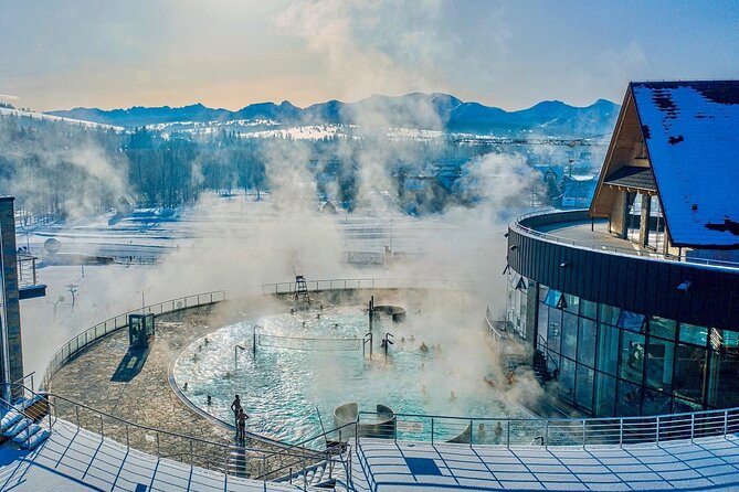 From Krakow Snowmobile with Thermal Pools and Hotel Pickup - Bonfire food, mulled wine, and regional flavors