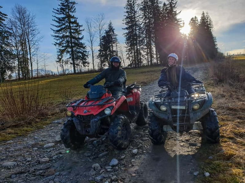 From Krakow: Zakopane, Quad & Buggy Thermal Baths Tour - Choosing between a scenic and extreme quad route