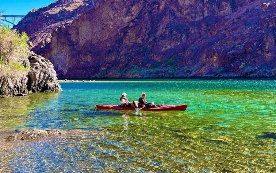 From Las Vegas: Hoover Dam Kayak Trip with 6 Hot Springs - Food, water, and the physical reality
