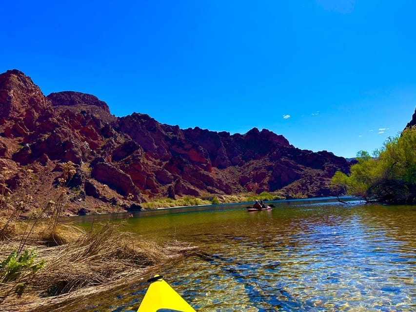From Las Vegas: Hoover Dam Kayak Trip with 6 Hot Springs - Paddling 12 miles below Hoover Dam