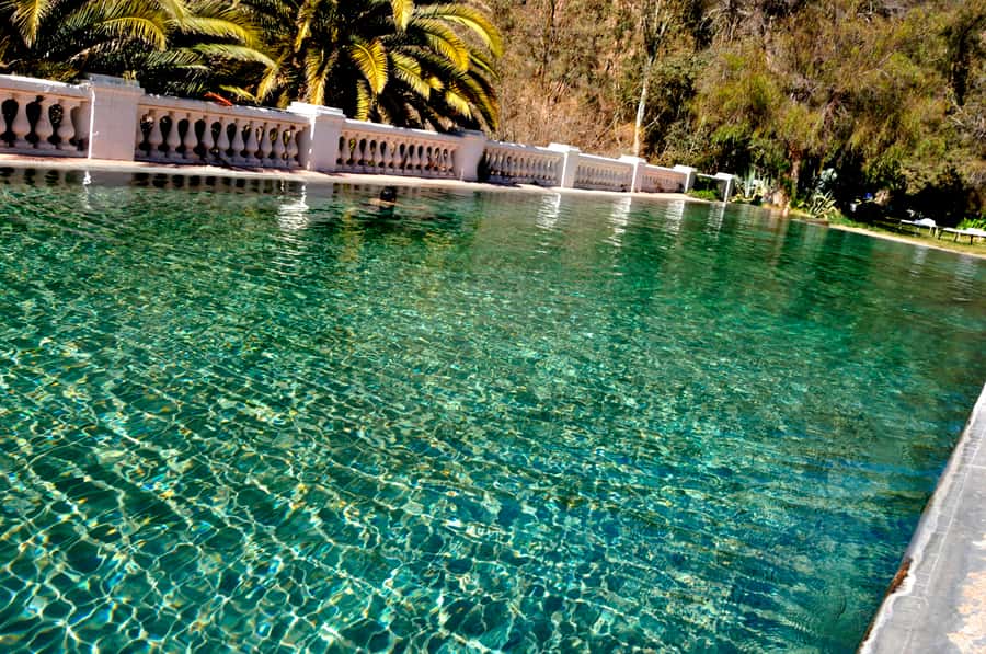 From Mendoza: Premium Spa Day at the Cacheuta Hot Springs - The thermal circuit: pools, waterfalls, and the grotto