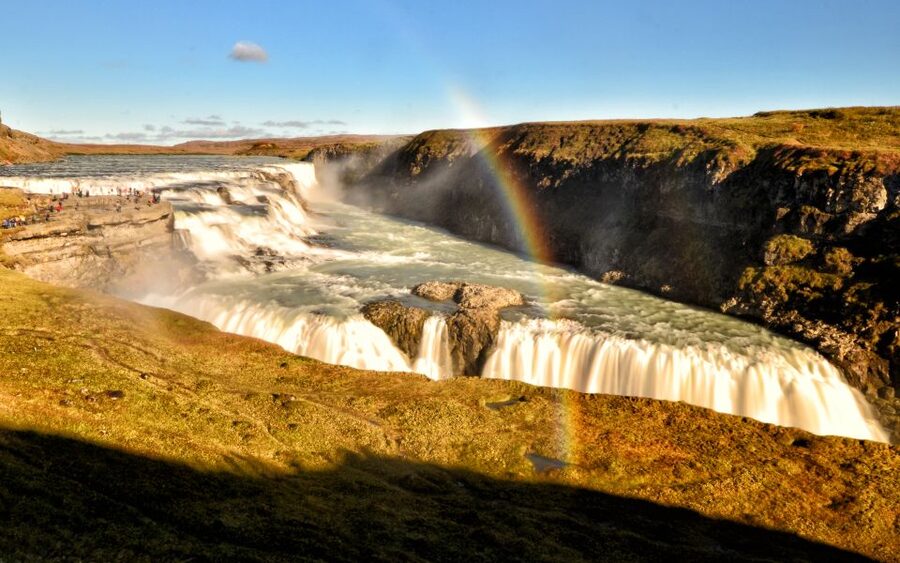 From Reykjavik: Golden Circle & Secret Lagoon Guided Tour - Strokkur and the hot ground at Geysir