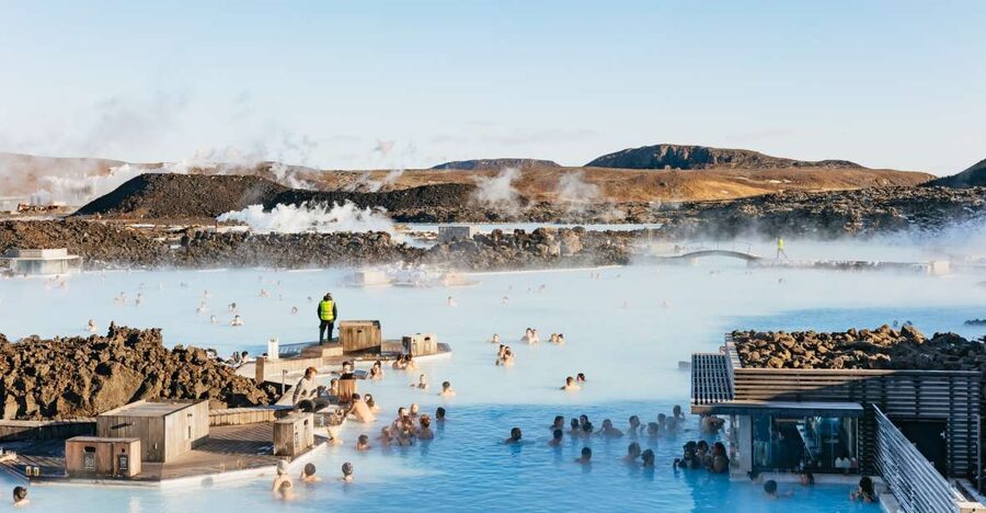 From Reykjavík: Volcanoes and Blue Lagoon Day Trip - Seltún, where the ground still steams