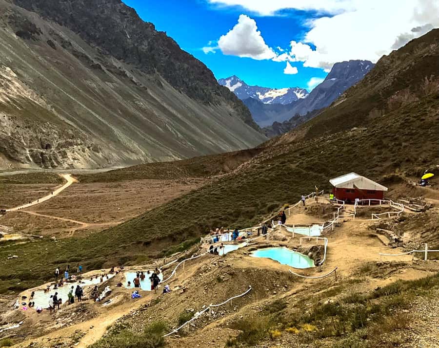 From Santiago: Maipo Canyon Volcano and Hot Spring Tour - Key points at a glance
