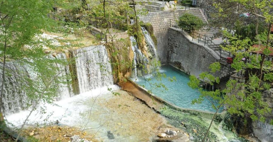 From Thessaloniki: Pozar Thermal Springs and Edessa - Three hours at Pozar Thermal Baths