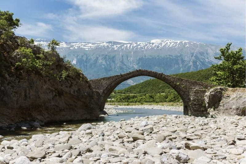 From Tirana/Durres/Golem:Permet, Canyon & Thermal Baths. - Following the Vjosa River toward Permet