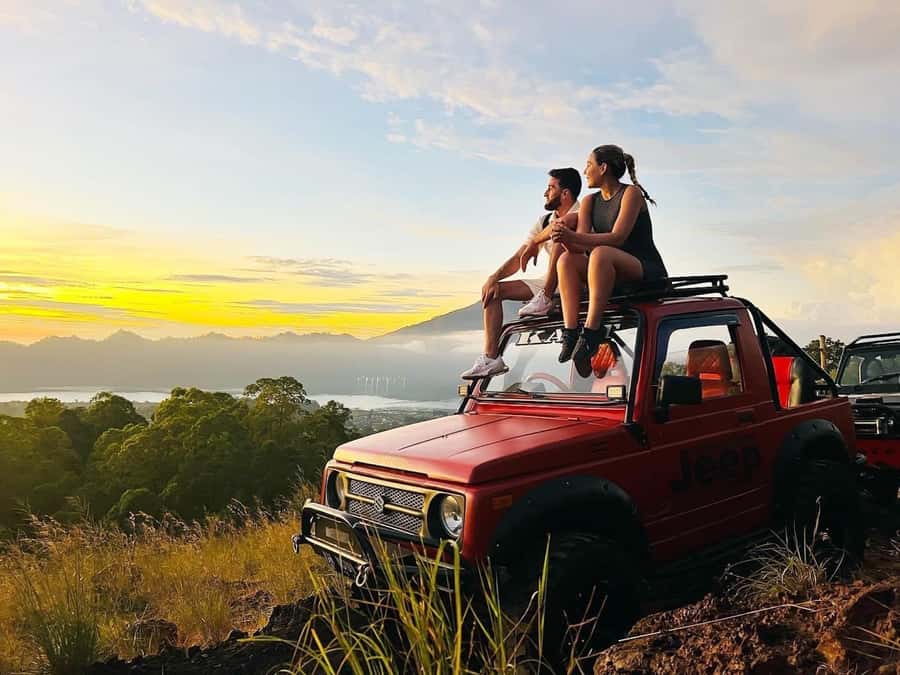 From Ubud: Mount Batur Shared Jeep Sunrise & Hot Spring Tour - Key points at a glance