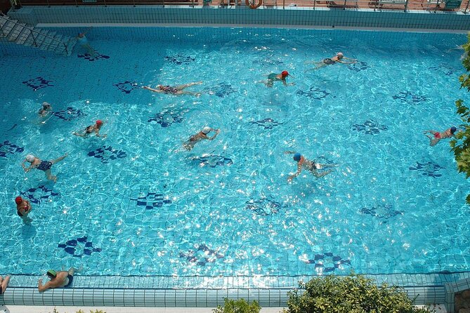 Full-Day Admission to Budapest Lukacs Thermal Bath - The outdoor pool, jets, waterfalls, and lazy river