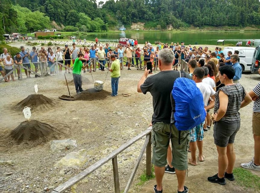 Full day Furnas | Hotsprings | Thermal Baths | Tea Factory - Caldeiras and the feel of volcanic heat