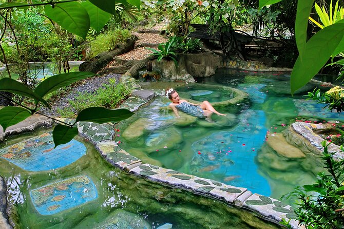 Full-day Massage and Hot Spring Spa Package in Krabi - Rue Si Dat Ton, the Thai yoga session in the pool