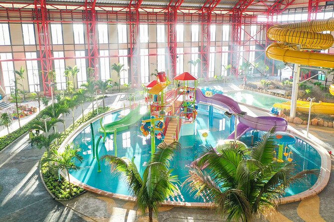 Funny & Relaxing time at Mikazuki Water Park with Onsen in Da Nang - A rainy-day water park in Da Nang