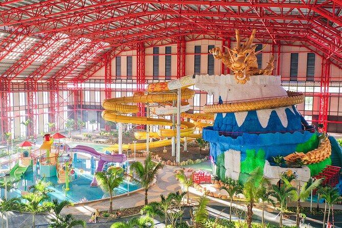 Funny & Relaxing time at Mikazuki Water Park with Onsen in Da Nang - Floating the 450-meter lazy river