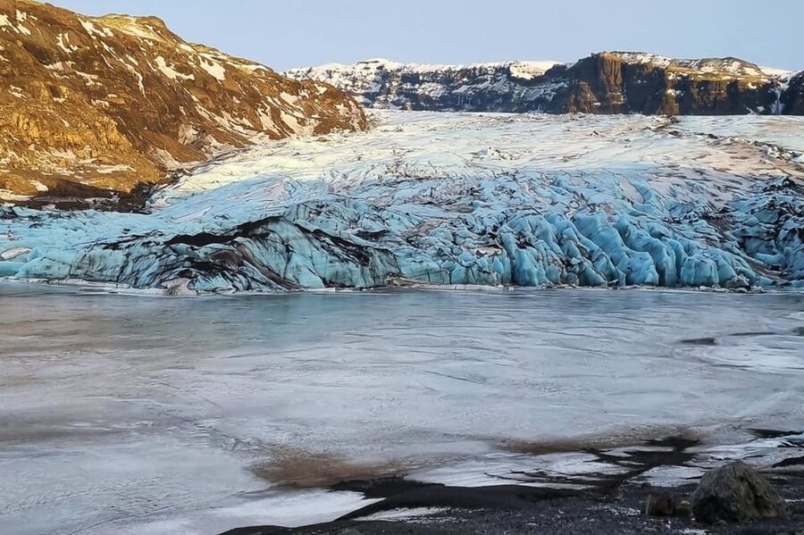 Glacier Hike, South Coast Iceland, Black Beach & Sky Lagoon - A short café break before the ice