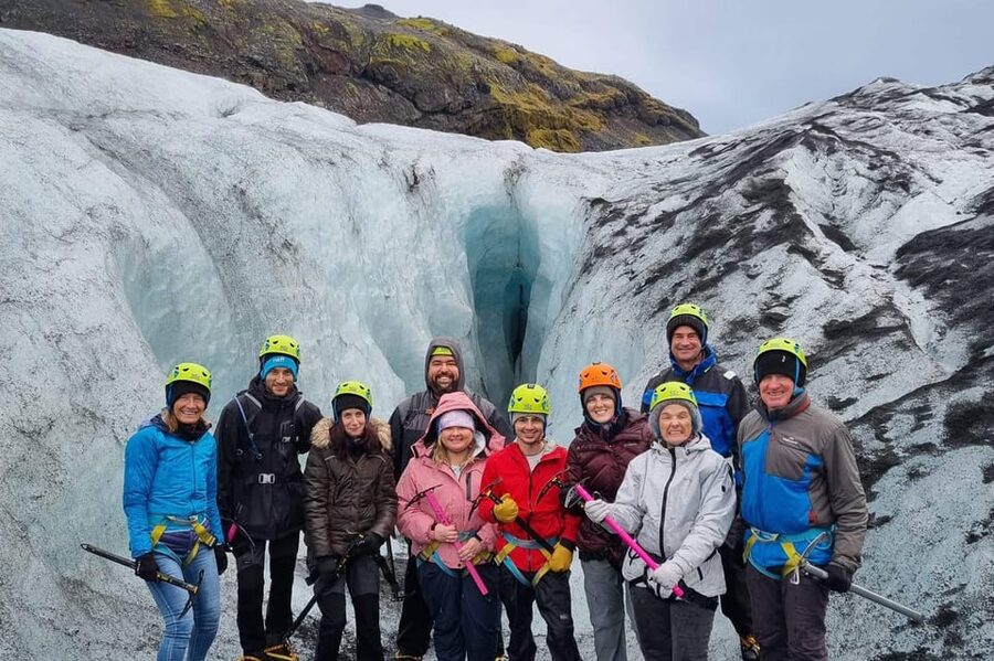 Glacier Hike, South Coast Iceland, Black Beach & Sky Lagoon - What the glacier hike feels like in practice