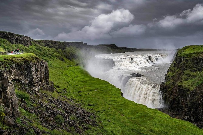 Golden Circle and Sky Lagoon Geothermal Spa Tour from Reykjavik - Gullfoss: spray, power, and a useful café stop