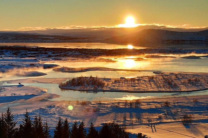 Golden Circle & Secret Lagoon Luxury Private Tour in a new luxury Mercedes Benz - Gullfoss gives the day its big waterfall moment