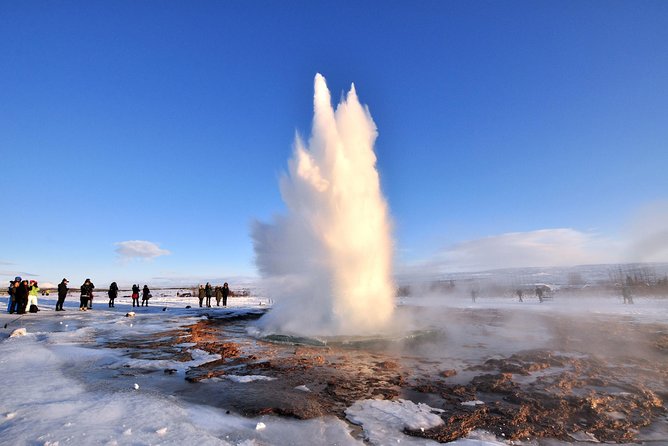Golden Circle Tour Including Blue Lagoon Admission from Reykjavik - Geysir: steam, mud, and Strokkur’s burst