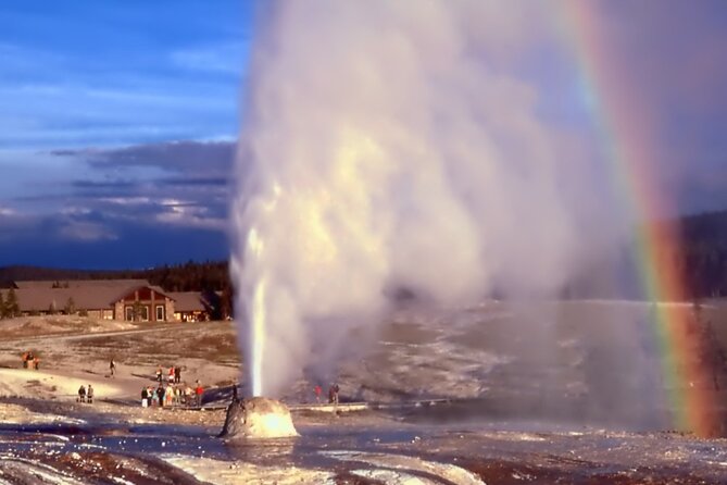 Guided Yellowstone Hot Spring & Geyser Basin Tour - Grand Prismatic Spring from the boardwalk