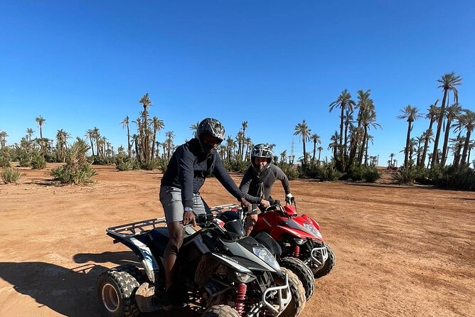 Half day quad bike at landscape of Marrakech and spa Hamam from Casablanca - Hammam de La Rose and the 45-minute reset