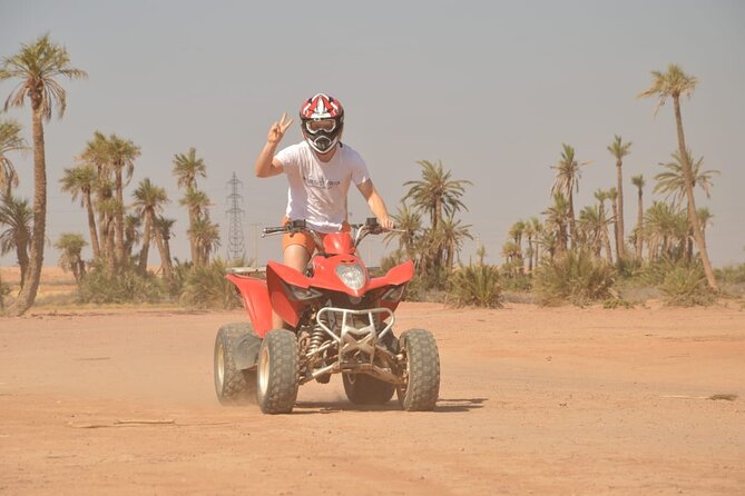 Half day quad bike at landscape of Marrakech and spa Hamam from Casablanca - What the $187.50 price really covers