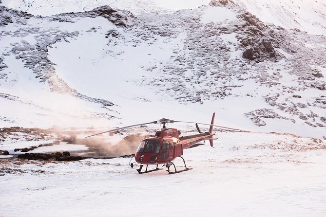 Helicopter Flight Over Geothermal Landscapes from Reykjavik - Hengill’s steaming ground from above