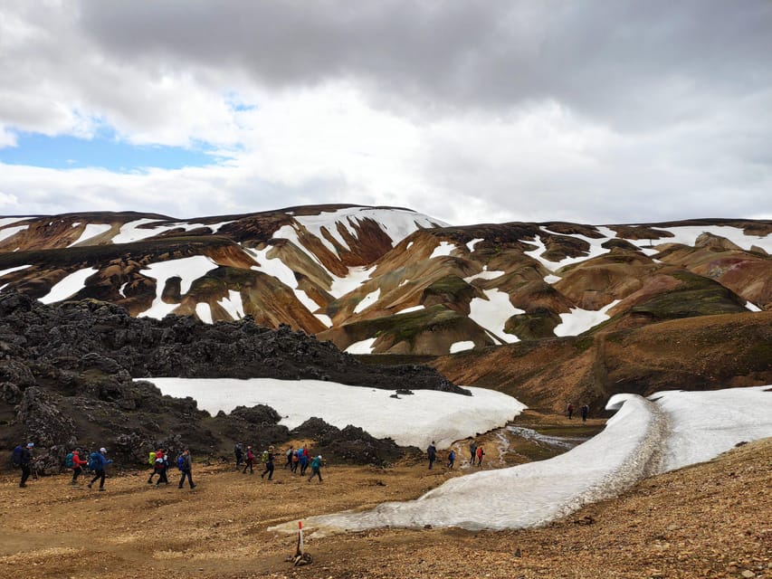 Highlands Hiking: Small Group Landmannalaugar & Hot Springs - The easy walk through lava and colored mountains