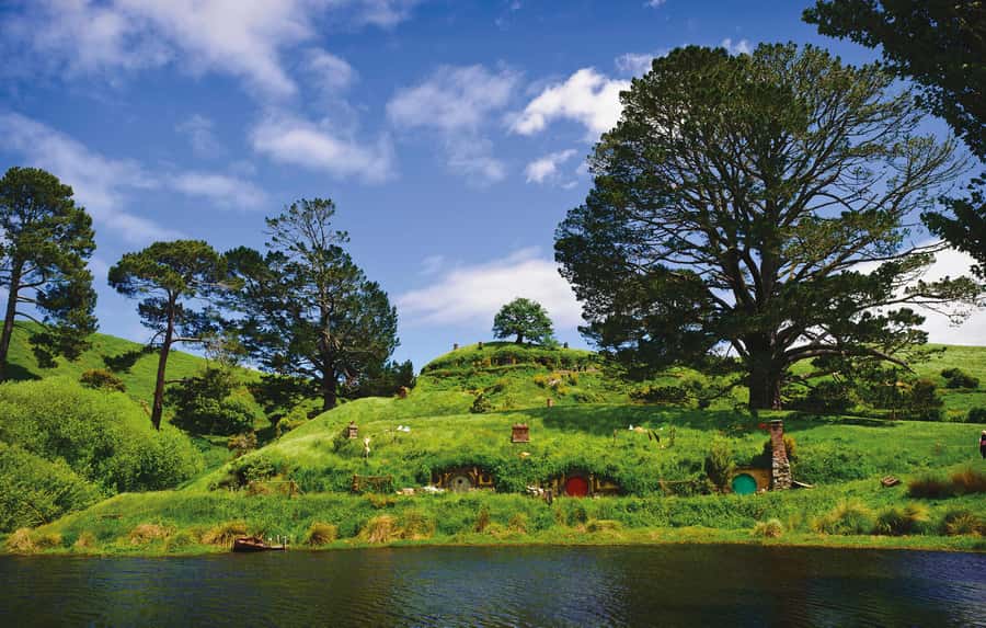 Hobbiton Movie Set & Te Puia Geothermal Valley Private Tour - Setting out from Auckland in a private van