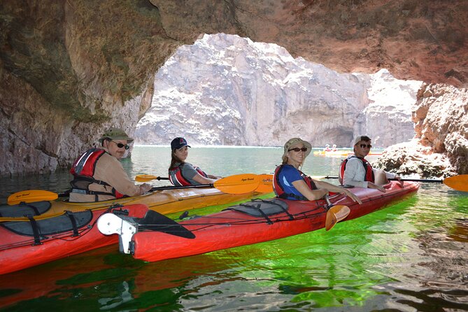 Hoover Dam & Hot Springs Kayak Tour with Lunch & Expert Guide - The day begins beneath Hoover Dam