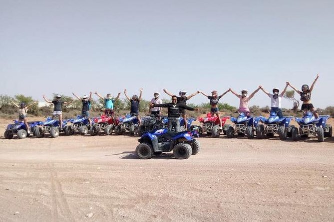 Hot spring and Atlas mountains quad biking tour - Ninety Minutes Across Rocky and Sandy Ground