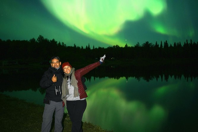 Hot Spring and Northern Lights Photography Tour - Starting around 5pm with Fairbanks ice art