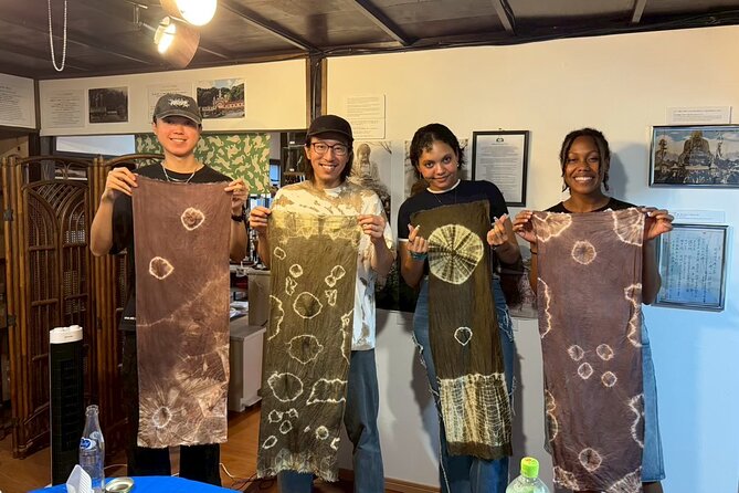 Hot Spring Dyeing Workshop in Beppu - Key points to know before booking