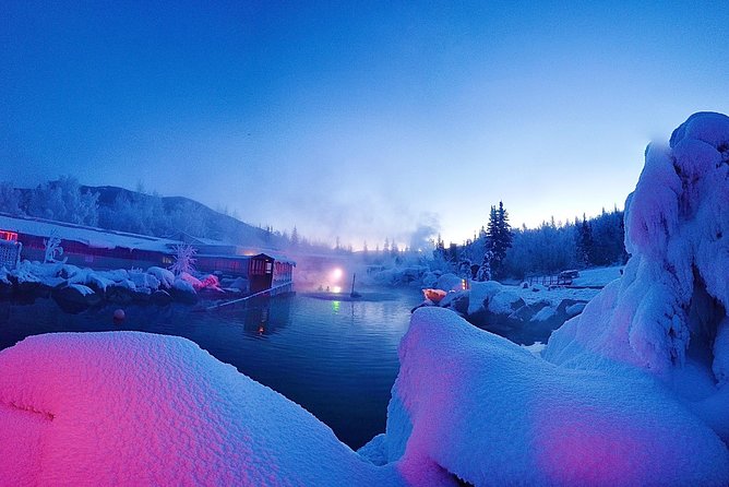 Hot Springs Aurora Viewing Dream in Alaska - Chena Hot Springs makes the aurora hunt more useful