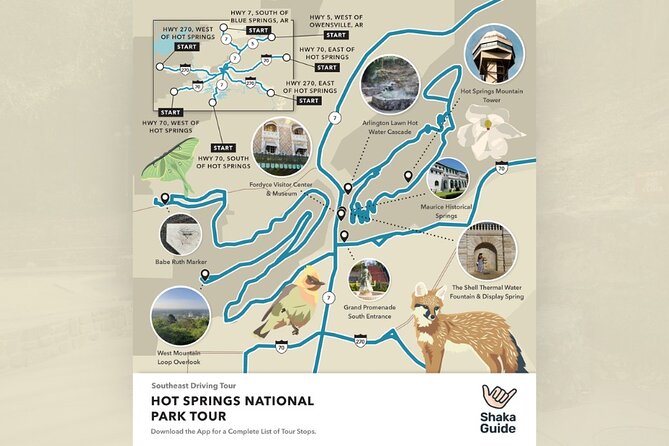Hot Springs National Park Self Guided Audio Tour - Thermal water and the first historic buildings