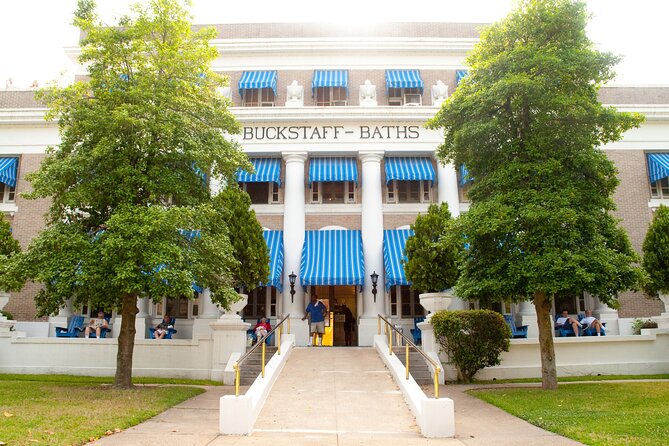 Hot Springs NP Self Guided Driving and Walking Audio Tour - Happy Hollow Fountain and cool spring water