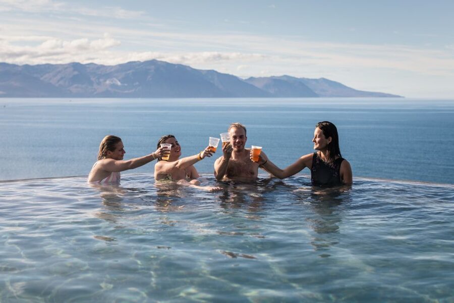 Husavik: GeoSea Geothermal Baths Entrance Ticket - The pools: warm water, open views, and room to pause