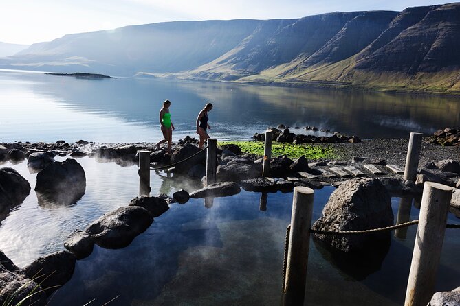 Hvammsvík Hot Springs Admission Ticket - Walking, waterfalls, and birdlife nearby