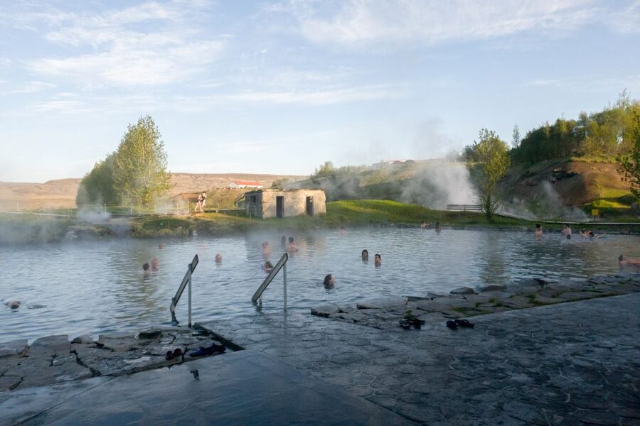 Iceland Secret Lagoon Admission Ticket - The Secret Lagoon is about soaking, not spectacle