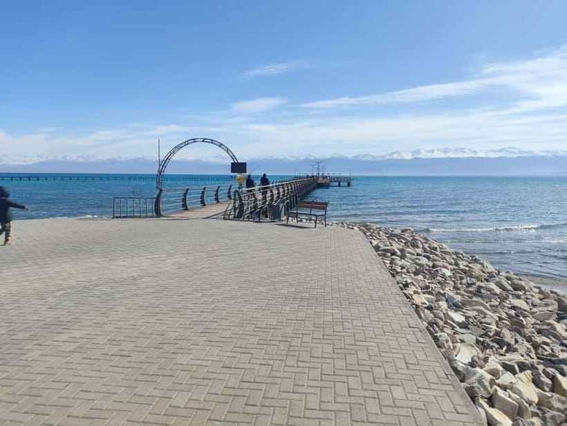 Issyk Kul Adventure: Lake Swim, Hot Springs & Ruh Ordo Tour - The long road from Bishkek to the lake